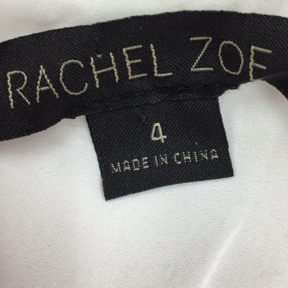 Rachel Zoe black and white tunic top - Picture 4 of 4